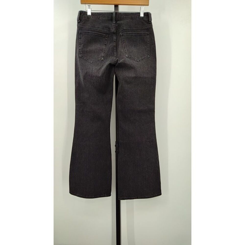 Quince Black Washed Flare Jeans - Picture 2 of 2